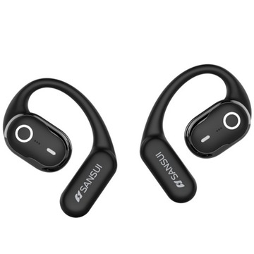 SŁUCHAWKI BEZPRZEWODOWE zauszne SANSUI w26 dwa mikrofony BLUETOOTH 5.4
