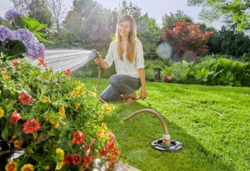 Водозаборная коробка Gardena 8266/ 8250 + бесплатная уплотнительная лента из ПТФЭ