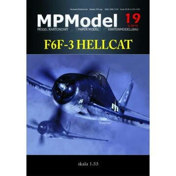 MPModel 19 - Samolot myśliwski F6F-3 Hellcat 1:33