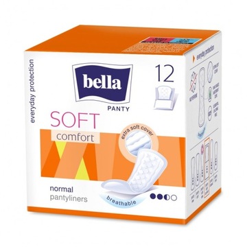 Wkładki higieniczne Bella Panty Soft 12 szt.