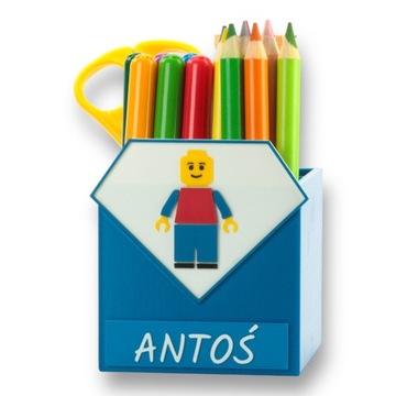 КАЯВИС Настольный органайзер, держатель для мелков НАЗВАНИЕ детский сад ЭКО УЗОРЫ