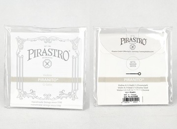 PIRASTRO PIRANITO - struny do skrzypiec 4/4, skrzypcowe - komplet