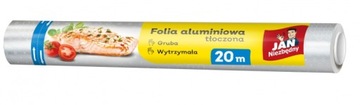 Folia alumninowa JAN NIEZBĘDNY z tłoczeniem 20m