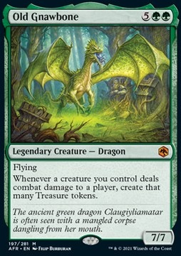 Karta Magic: The Gathering Old Gnawbone WIZARDS OF THE COAST