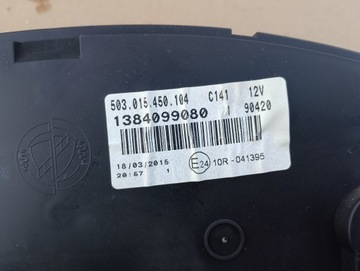 DUCATO BOXER JUMPER PŘÍSTROJOVÁ DESKA BUDÍKY 1384099080