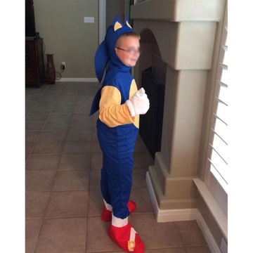Наряд Маскировка SONIC Косплей Аниме Ежик L