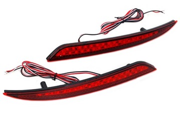 LAMPY ŚWIATŁA OBLASKI POZYCJA STOPU LED W ZDERZAK MONDEO MK5 HB SED TUNING