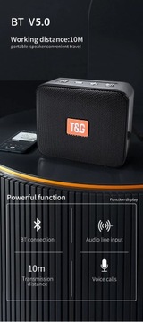 TG166 Портативная мини-беспроводная Bluetooth-саундбар сабвуфер-динамик