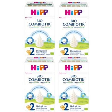 Mleko następne HIPP 2 BIO COMBIOTIK 4x550g