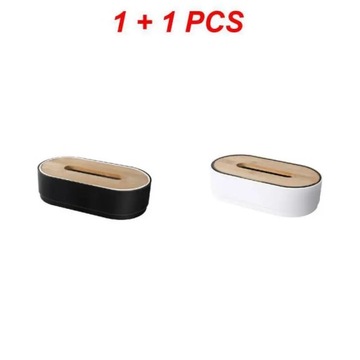 1 ~ 5 шт. коробка для салфеток с бамбуковой крышкой, держатель для салфеток, домашние коробки для хранения