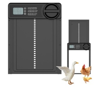 Автоматические двери в курятник с таймером