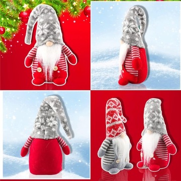 2x СЛОН РОЖДЕСТВЕНСКИЕ ГАРЛИКИ СТОЯЩАЯ ПАРА ОРНАМЕНТ РОЖДЕСТВЕНСКОЕ УКРАШЕНИЕ ГНОМ