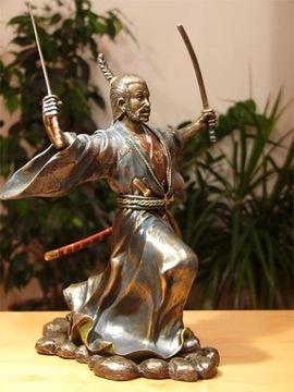 УДИВИТЕЛЬНАЯ ВЕРОНСКАЯ ФИГУРКА САМУРАЯ в подарок