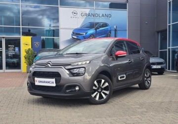 Citroen C3 III Hatchback Facelifting 1.2 PureTech 83KM 2023 Citroen C3 1,2 83KM wersja SHINE - bezwypadkowy, serwisowany, gwarancja, F, zdjęcie 1