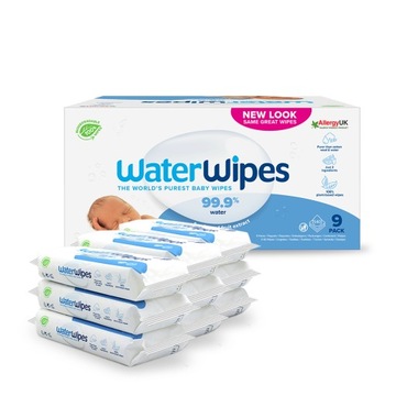 WaterWipes BIO Chusteczki nawilżane dla noworodków
