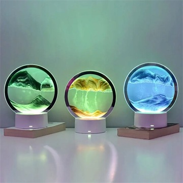 Динамическое песочное движущееся изображение LED 3D Sand Art