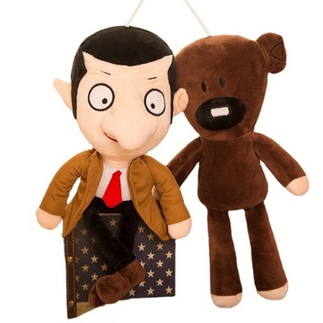 2 szt Teddy MIŚ Pan Fasola PLUSZAK MASKOTKA 30cm