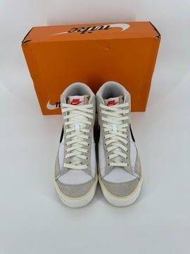 Buty Nike Blazer MID Pro Club rozmiar 44,5 białe czarne mid sneakersy