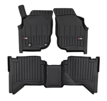 Gumové rohože Toyota Hilux 7 2005-2015 Korytka 3D