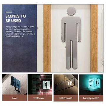 Вывески мужского туалета для женщин