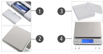 Кухонные весы 2 кг - WK3465