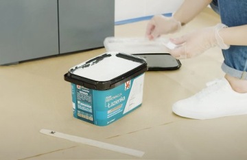 V33 ЛЕГКАЯ РЕМОНТ КРАСКА ДЛЯ ВАННОЙ КОМНАТЫ БЕЛАЯ 2л