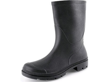 TANIE MOCNE GUMOWCE KALOSZE CZARNE MERKUR r. 38
