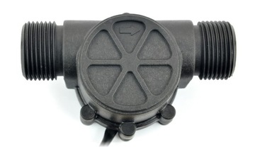 Датчик расхода жидкости YF-G1 100л/м - резьба 1