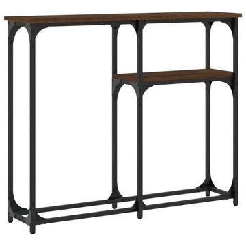 Консоль vidaXL Дуб Коричневый 90x22,5x75 см