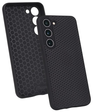 Etui do Galaxy S23 case silikon z ochroną aparatu, cover futerał