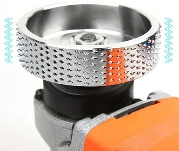 Набор рашпилей для резьбы по дереву x3 100 мм + рашпильный валик 1x75 мм