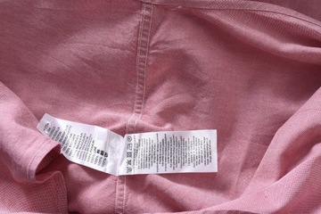 BEN SHERMAN różowa koszula melanż OXFORD M k 40