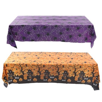 OBRUSY DYNIE OBRUSY DEKORACJA HALLOWEEN OBRUSY 2 SZT.