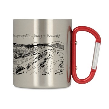 Kubek metalowy - Bieszczady