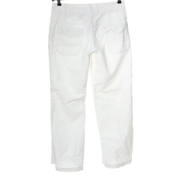 H&M Lniane spodnie Rozm. EU 36 biały