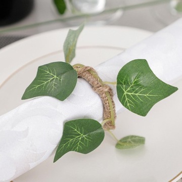 Салфетка с зелеными листьями для рукоделия Sp Декоративный обеденный стол в виде листьев B 5см x 15,7см
