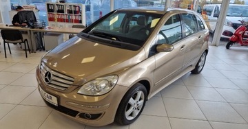 Mercedes Klasa B W245 170 116KM 2007 Mercedes-Benz Klasa B B170 Bezowy srodek Klimatyzacja 1.7 Benzyna 115KM