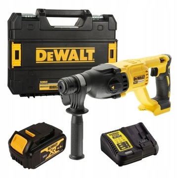 ZESTAW DEWALT AKUMULATOROWA WIERTARKA UDAROWA MŁOTOWIERTARKA SDS-Plus 26mm