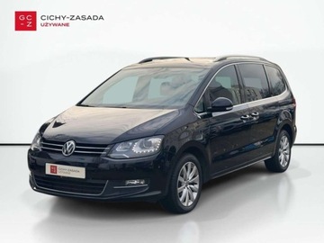 Volkswagen Sharan II Van Facelifting 2.0 TSI 220KM 2018 Volkswagen Sharan TSI 220KM Highline DSG BlindSpot AppConnect 7os. Ke