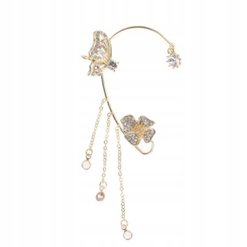 Butterfly Ear Cuff Earrings Ear Clips Wraps Around