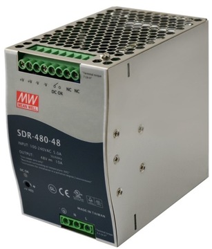 ZASILACZ DIN MEAN WELL SDR-480-48 48V 10A 480W