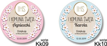 Благодарим гостей за причастие Магнит для причастия