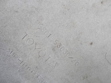 LEXUS II IS250 05-13 CLONA (KRYT) LIŠTA KRYT ZADNÍ OE