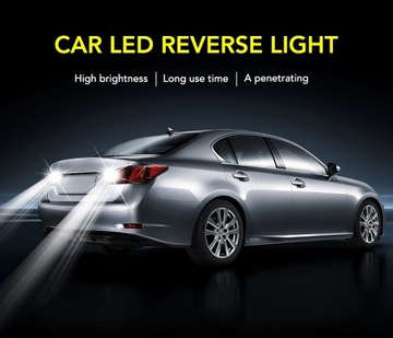 1pcs BA15S P21W 1156 Car LED Reverse Light Bulb For VW Passat B5 B6 Golf 4