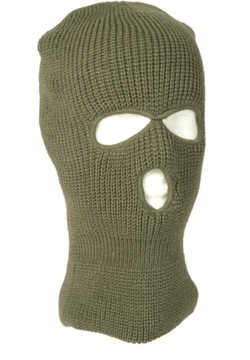 KOMINIARKA CIEPŁA 3 OTWORY OLIV BALACLAVA MILTEC