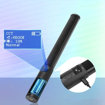 RGB СВЕТОДИОДНАЯ ЛАМПА НЕПРЕРЫВНЫЙ СВЕТ ЖИВОПИСЬ НАПОЛНИТЕ СВЕТОВЫМИ ЭФФЕКТАМИ С ДИСТАНЦИОННЫМ УПРАВЛЕНИЕМ