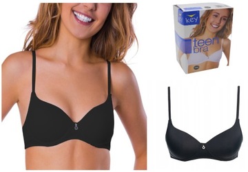 KEY BIUSTONOSZ TBM 122 MŁODZIEŻOWY czarny 85CC