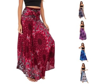 ДЛИННАЯ ЖЕНСКАЯ ЮБКА МАКСИ ДО ЩИТКИ БОХО FLEETY