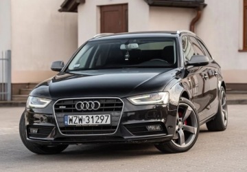 Audi A4 B8 2012 Audi A4 Avant 2.0TDI 170KM S-LIne Ledy Skora Navi Alu 18 Full 2.0 Diesel, zdjęcie 4