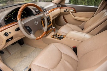 Mercedes Klasa S W220 Sedan 5.0 V8 (500) 306KM 2002 MB w220 S 500 v8 306PS 55AMG Long 120TKM Full Opcja Jak Nowa Gwarancja!, zdjęcie 4